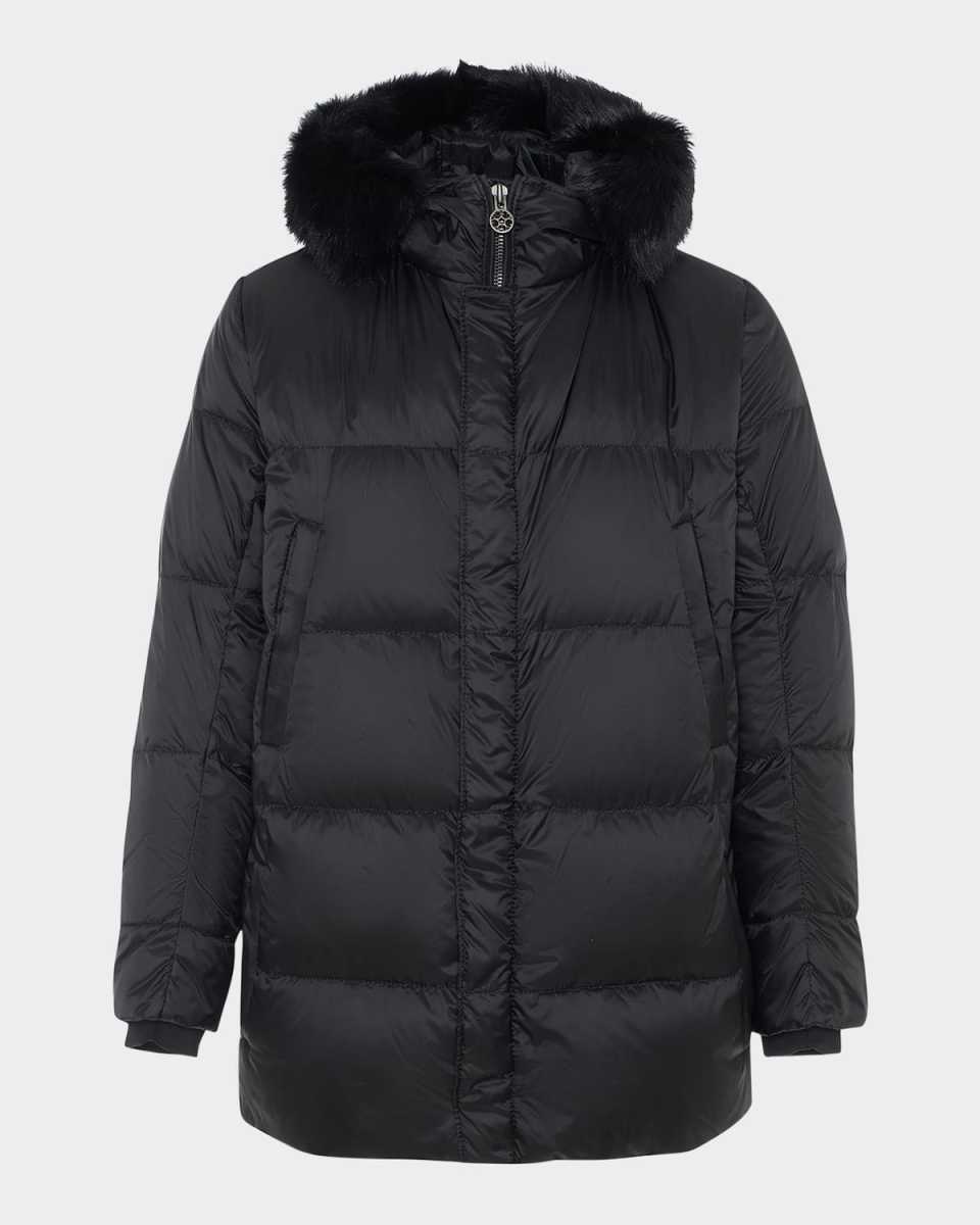 Men's Apres-Ski Jacket With Detachable Toscana Lamb Shearling Hood Tr